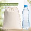 Small Cotton Canvas Drawstring Pouch for Rice Packaging