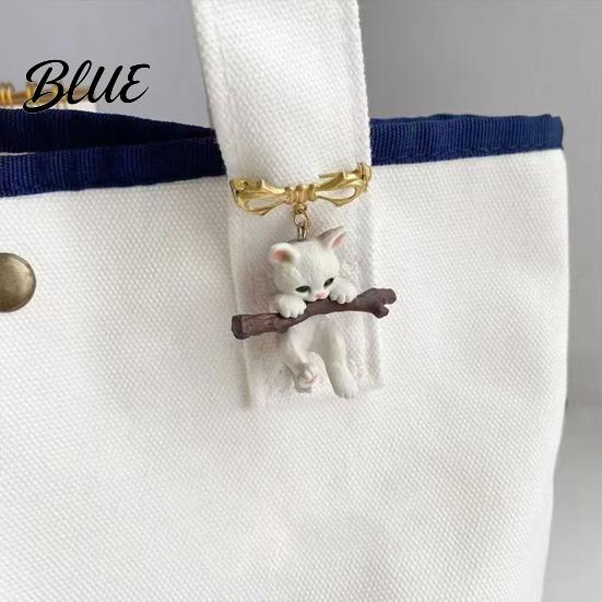 Brooch Pin Outfit Accessory Women Bow Cat Hug Branch Design