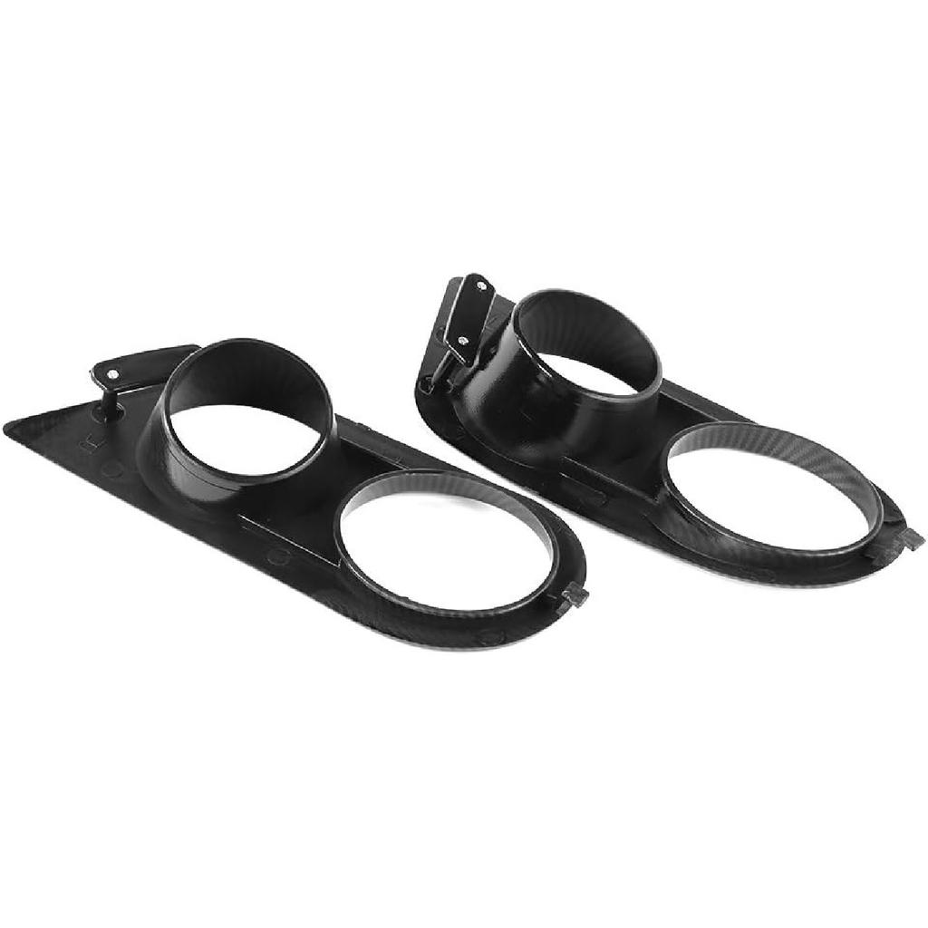 2 Stück Nebelscheinwerferabdeckung für E46 M3 2001-2006 Frontstoßstange Zubehör Doppel-Loch Nebelscheinwerferblenden 4-Türer Limousine