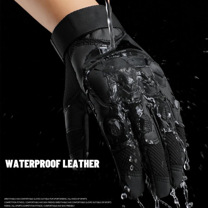 Motorcycle gloves men's cycling gloves outdoor tactical gloves military windproof wear-resistant combat non-slip sports gloves