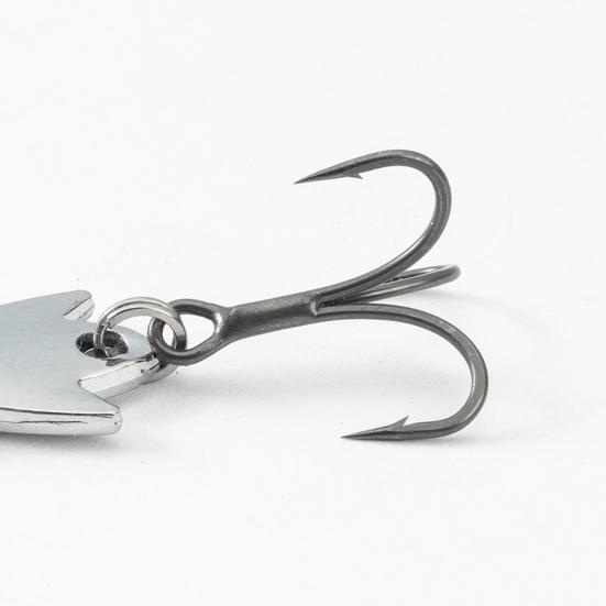 5Pcs Fishing Lures Hard Baits with Treble Hook 360-Degree Rotating Bright Color Mini Size Outdoor Fishing Swimbait