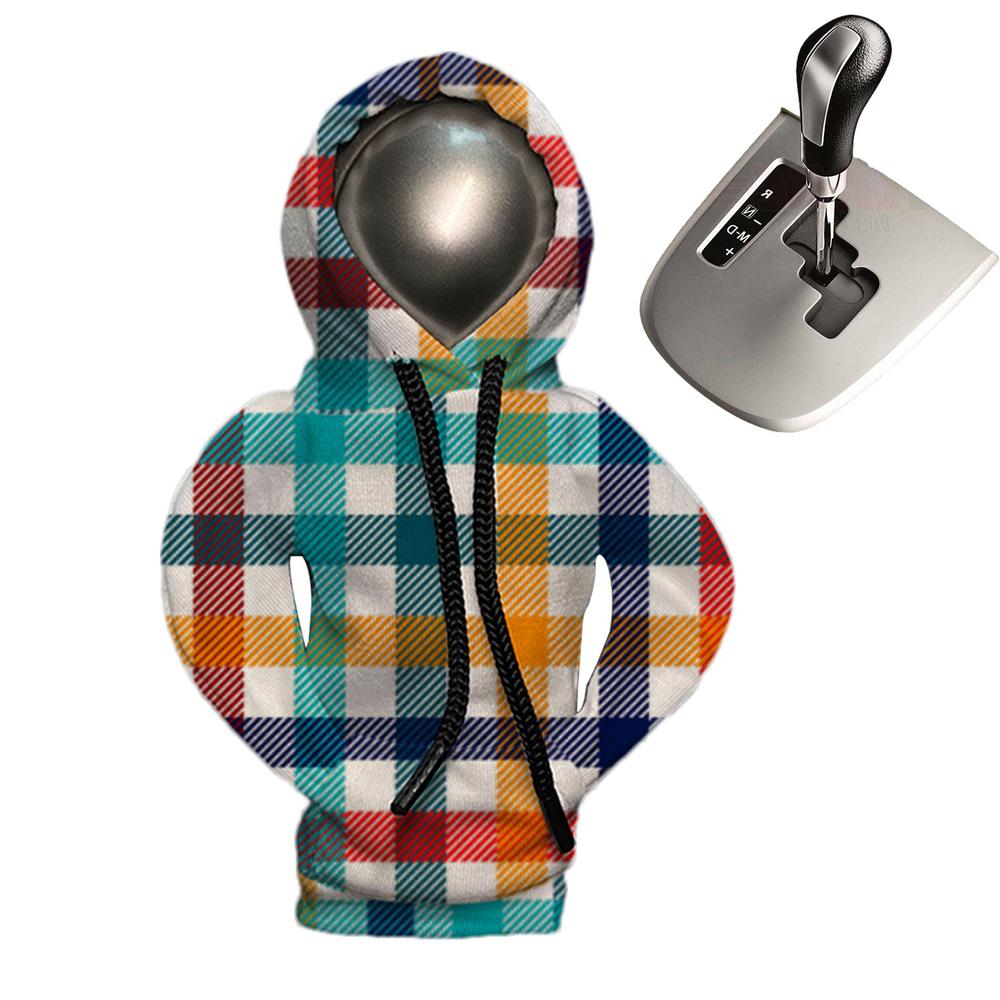 

Толстовка с капюшоном на ручку переключения передач, универсальная защита рычага переключения передач, чехол на ручку рычага переключения передач, пылезащитная толстовка с капюшоном на рычаг переключения передач автомобиля