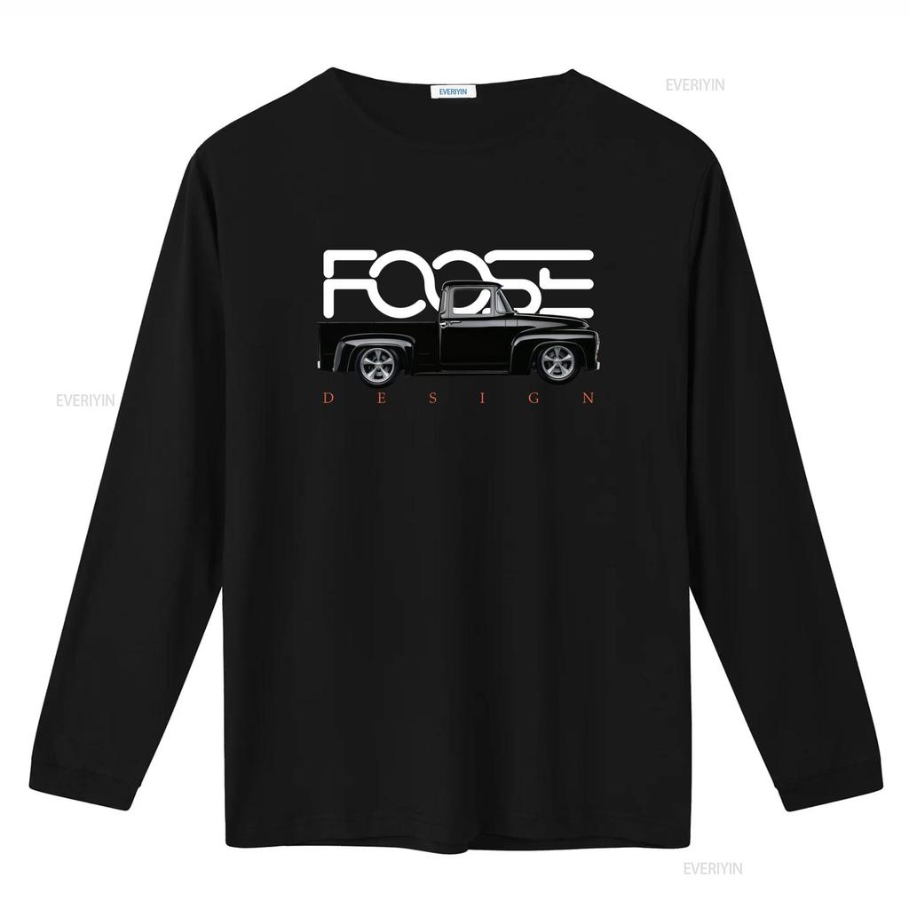 T-shirt Vintage Foose Design Camion Retro Stile Lowrider Stampa Fresca e Unica per Appassionati di Auto vintage Lavata Traspirante