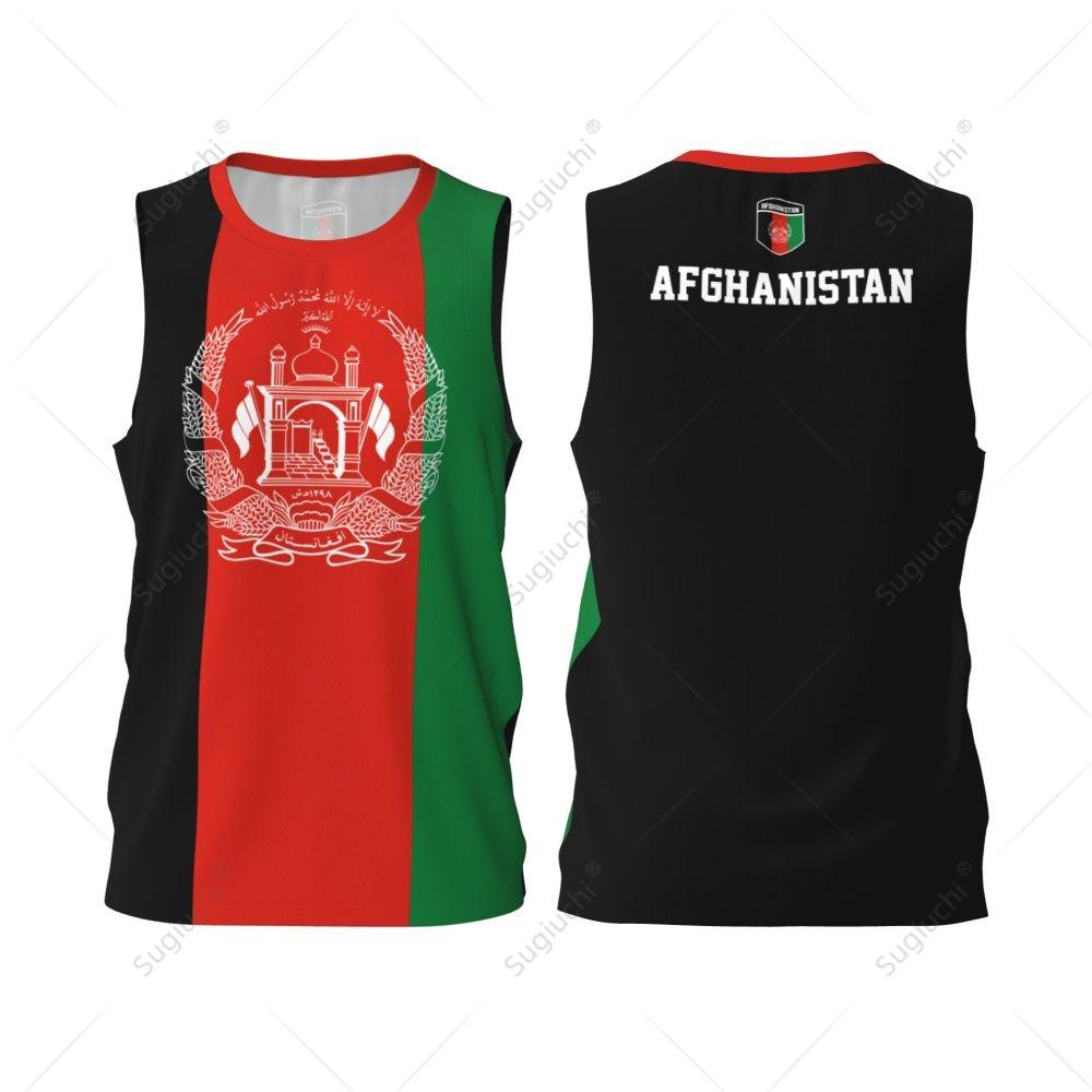 Afghanistan Flag Basketball Sports Women Boys Bike Tennis Fitness Sleeveless Tshirt