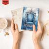 32 Stück, blaue Retro-Schmetterlingspostkarten, wunderschön, Blumen, Schmetterlinge, Postkarten, Festkarten