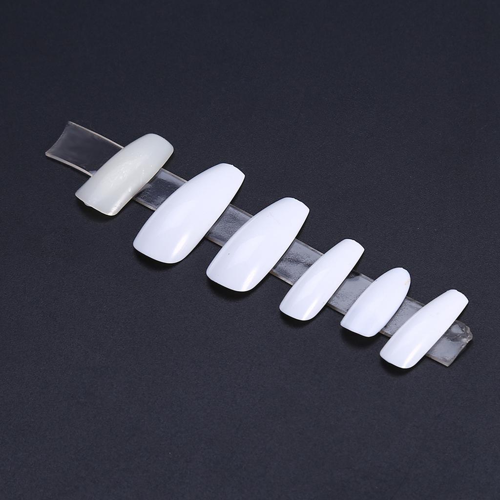 10 m Nail Art doppelseitiges Klebeband, rote Folie, durchsichtiges Klebeband für Nageldisplay, Linsenmaniküre-Werkzeug