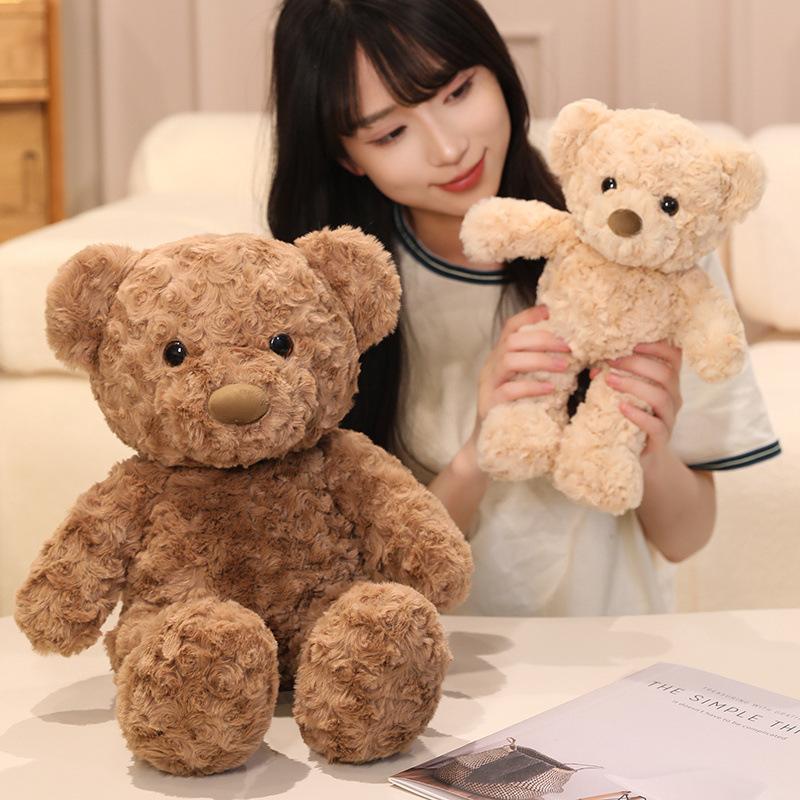 Cute Bear Hug Bear Doll Plush Toy Teddy Bear Doll Children's Doll Birthday Gift