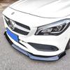 Compatible with 2016-2020 Mercedes-Benz CLA-Class W117: Front Lip, Brabus-Style Front Splitter, Rear Spoiler, Tail Wing Kit.