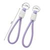 1pc Colorful Braided Lanyard Keychain for Phone Case Women Anti Lost Knot Rope Strap Car Key Chains Diy Accessories Keyring