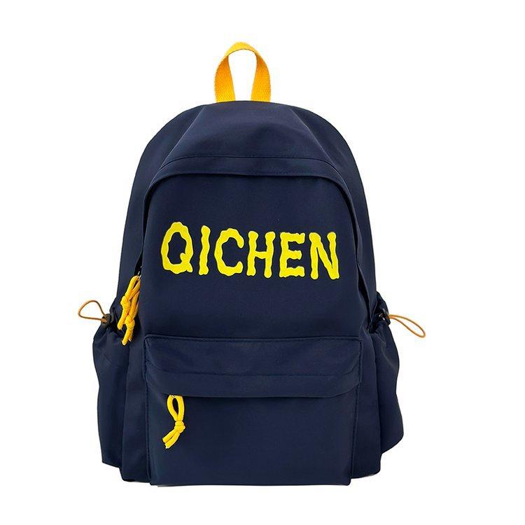 School bag for women, niche Japanese style for college students, large capacity, junior high student casual backpack, lightweight and versatile