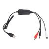 USB 2.0 USB Sound Capture RCA L/R Input Cassette Tape Converter  Cassette Tape Digitizing