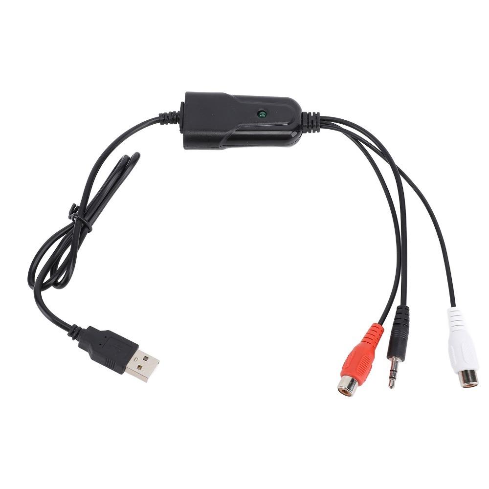 USB 2.0 USB Sound Capture RCA L/R Input Cassette Tape Converter Cassette Tape Digitizing