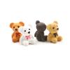4pcs /Lot Bear Figures Mini Fairy Garden Animals Statue Miniature 