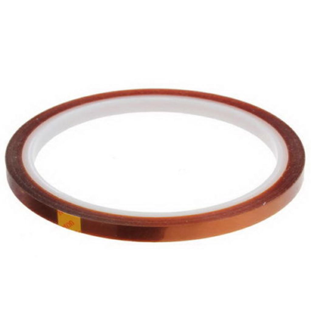 (SU)3/6/8/12/15/18mm100ft Heat Resistant High Temperature Polyimide Kaptons Tape 33M