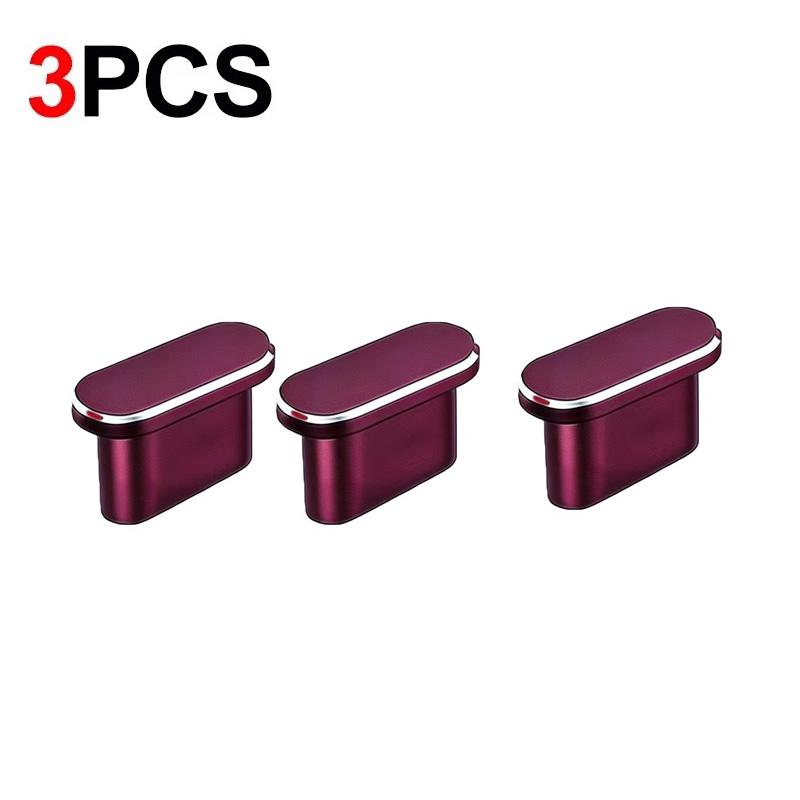 1-5Pcs Metal USB Type C Dust Plug For iPhone 18 17 16 Pro Max Mobile Phone Type-C Charging Port Protector Cover Cap Stopper2