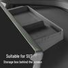 Rear Console Organizer for Xiaomi SU7 - Decorative Storage Box and Accessories Holder