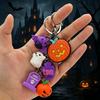 Kreativer 3D-Cartoon-Schlüsselanhänger: Halloween/Weihnachtsgeschenk für Schüler, Rucksack- oder Bekleidungsaccessoire