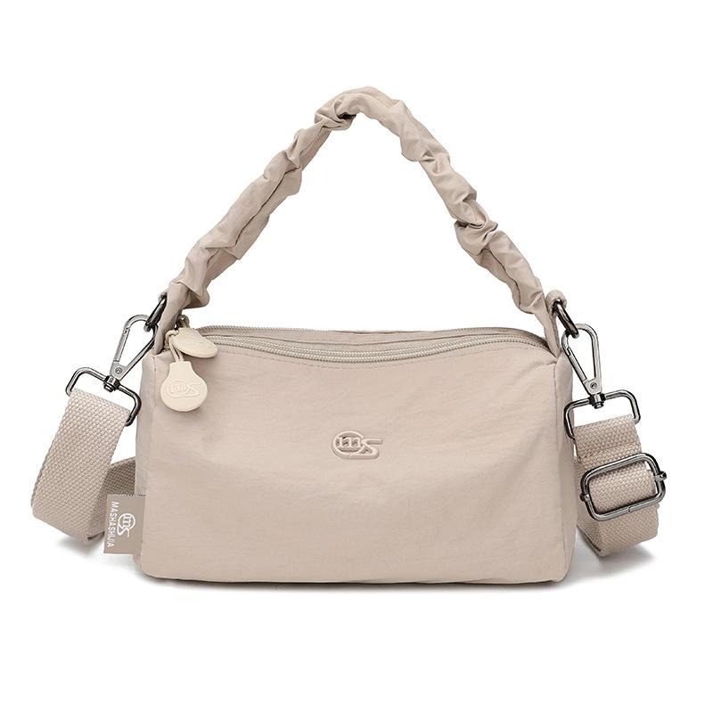 

Легкая Сумка-Кроссбоди из Нейлона Женская Сумка на Плечо бежевый