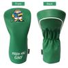 Golf Head Cover Utility Cover Set Driver 460cc 440cc Compatible Cover Wood Cover UT Cover Waterproof Specification Tiger Character Tiger Character (1