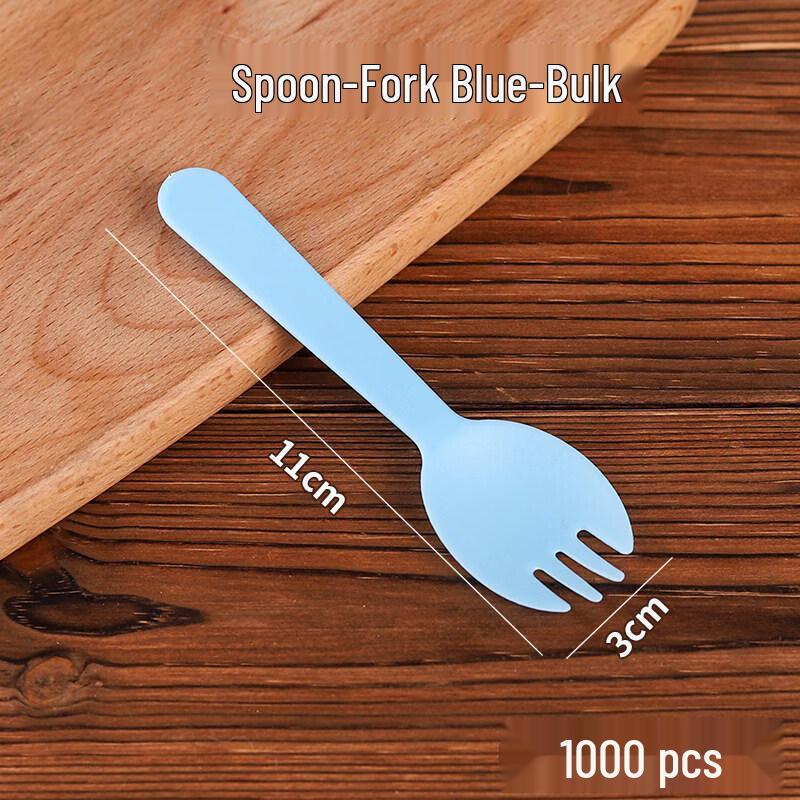 

Individually Wrapped Disposable Plastic Fork Spoons