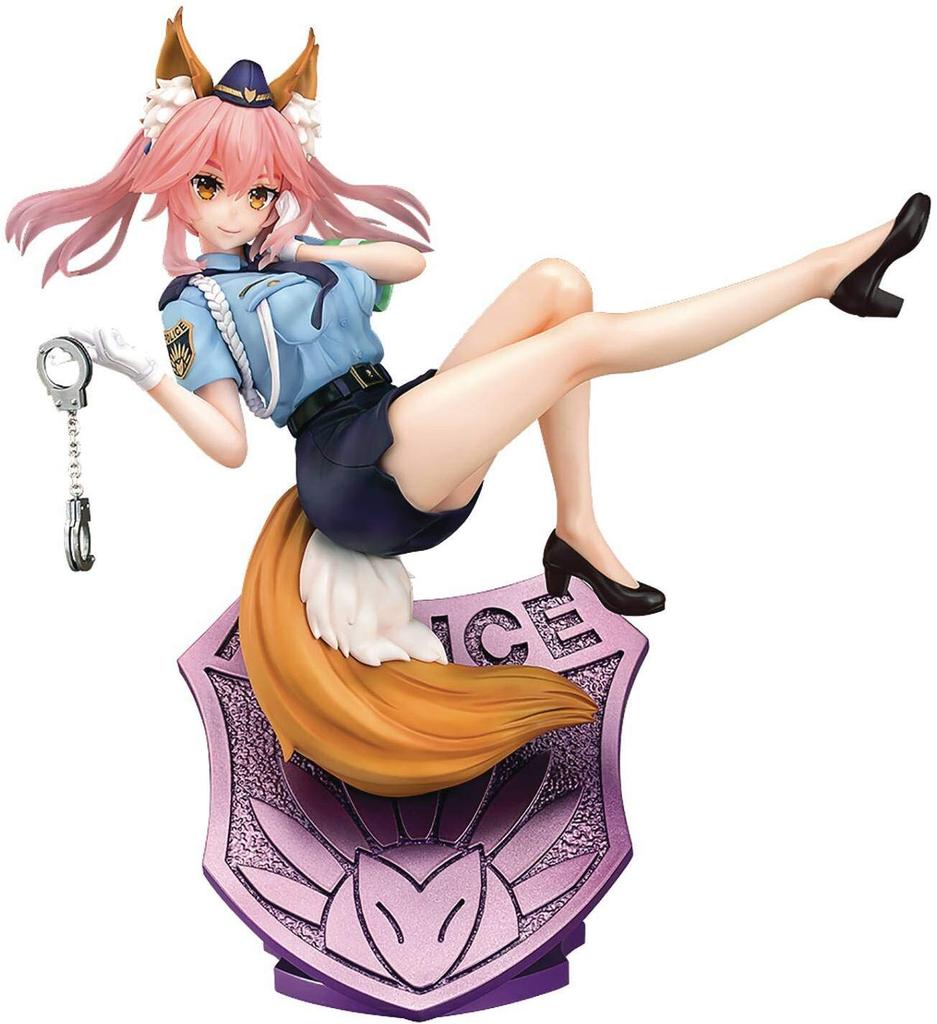 LINK Tamamo No Mae FOX Policewoman Uniform Scale Painted Finished Figure Fate/EXTELLA Ver. 1/7 ABS&PVC