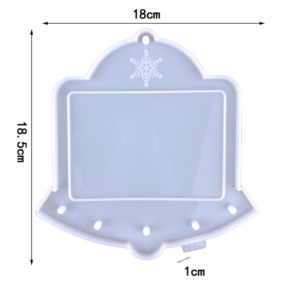 Photo Frame Mold Easy Demoulding Heat-resistant Long Lasting Photo Props Epoxy Mold for Children