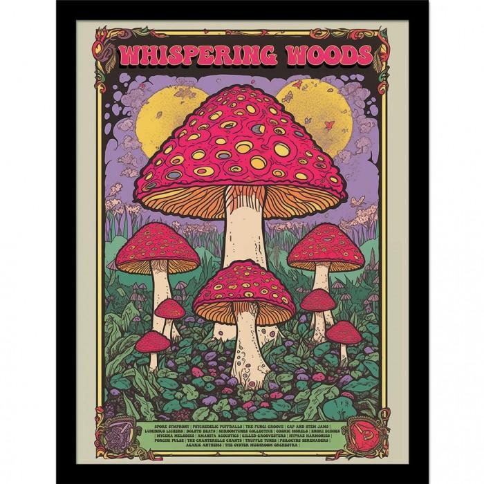 Ada Ingram Whispering Woods Festival Framed Poster