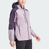 Adidas Terrex Xploric RAIN.RDY Windproof Waterproof Hiking Jacket Women Jackets Fig Aurora-Black IP1441