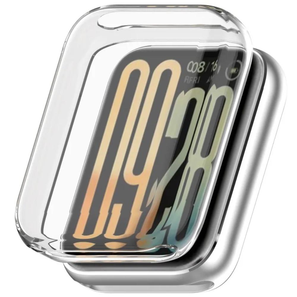 Soft TPU Case For Xiaomi Mi Band 10 Pro Smart Watch Strap Bumper Cover Screen Protector Shell For Xiaomi Mi Band10 Pro Ceramic Accessior