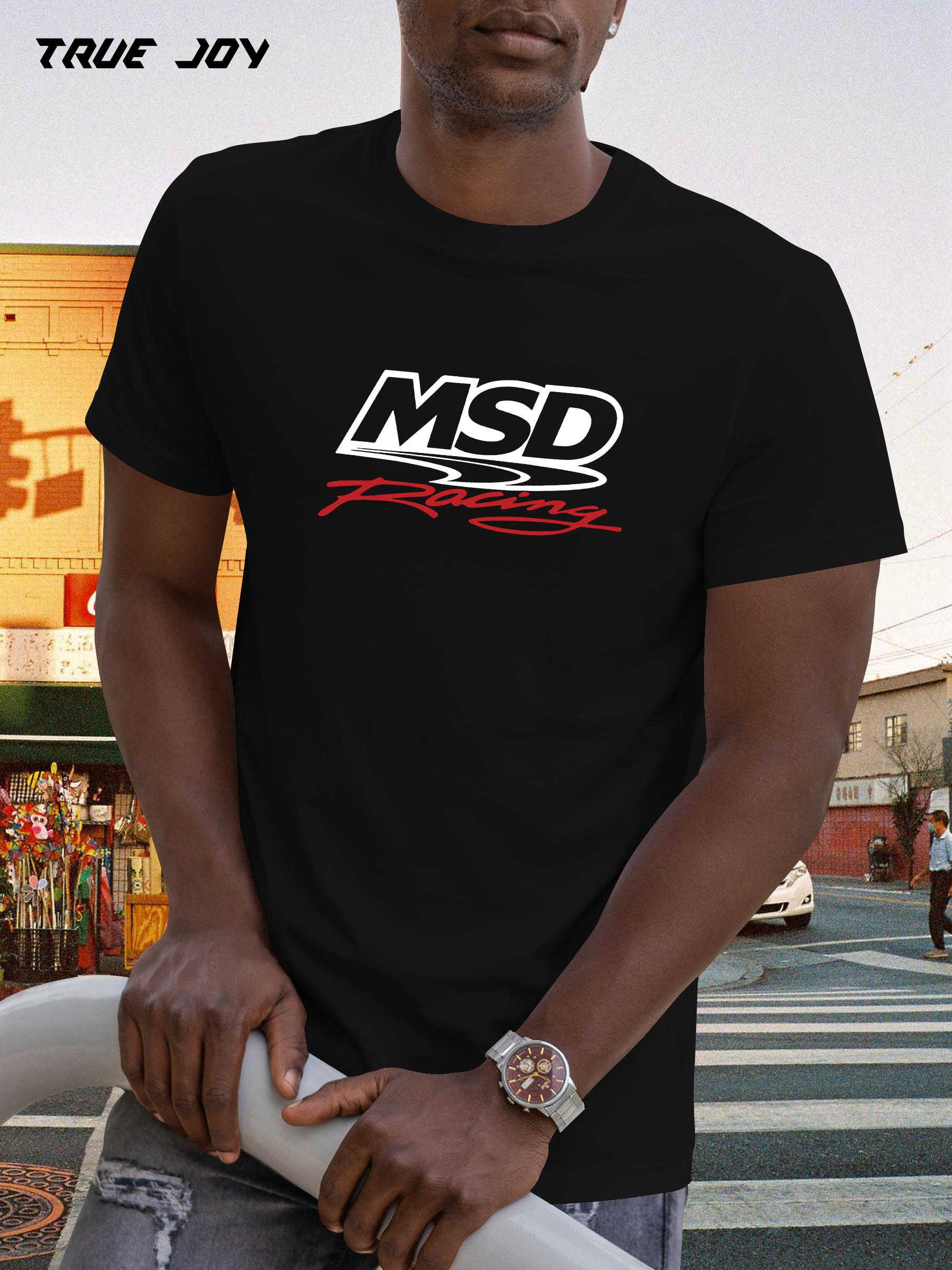 MSD Racing Short Sleeve T-shirt - Bold Racing Graphic Print S