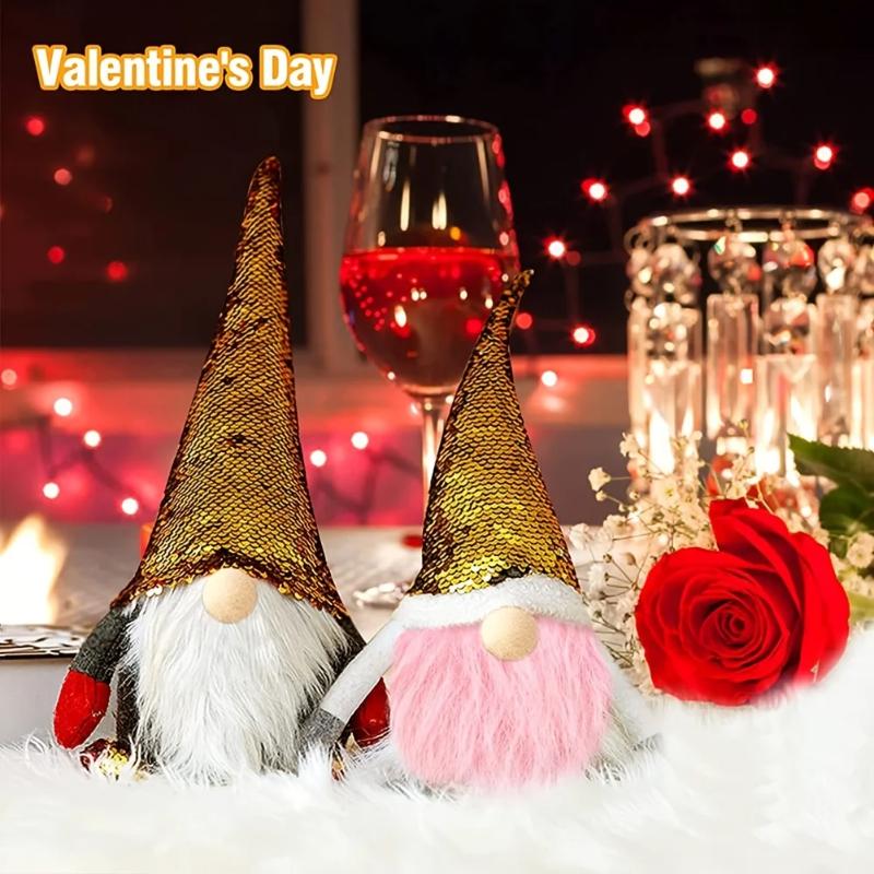 Valentine's Day Gnome Beard Making Costume Kit, DIY Craft Kit for Handmade Projects, Perfect for DIY Crafts