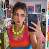 3 pcs/set Exaggerated Jewelry Set Gradient Size Drop Earrings Necklace Earrings Set  Women