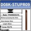 CNC Boring Bar D12M-STUPR09: Shock-Resistant 95° Spring Steel Inner Diameter Machine Clamp Tool with Large Handle