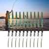 Fishing Gear Accessories Fast Change Swivels Tail Rubber Fishing Tackle Leads Clip Anti Entanglement Sleeve for Rigs