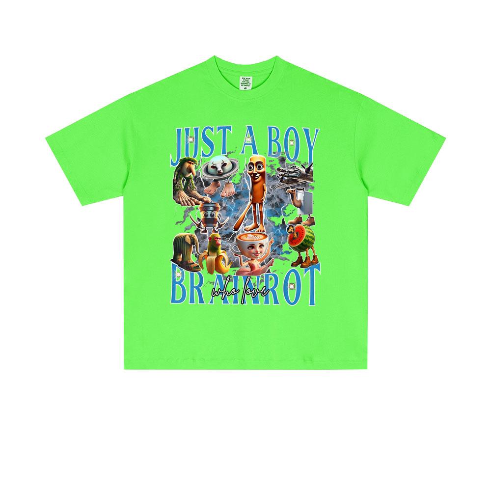 

Просто Мальчик Бр Айнер От Смешная Мем Футболка Итальянский Маразм Брр Брр Патапим Тралалеро Тралала Бомбардиро Крокодило Унисекс Футболки 4XL