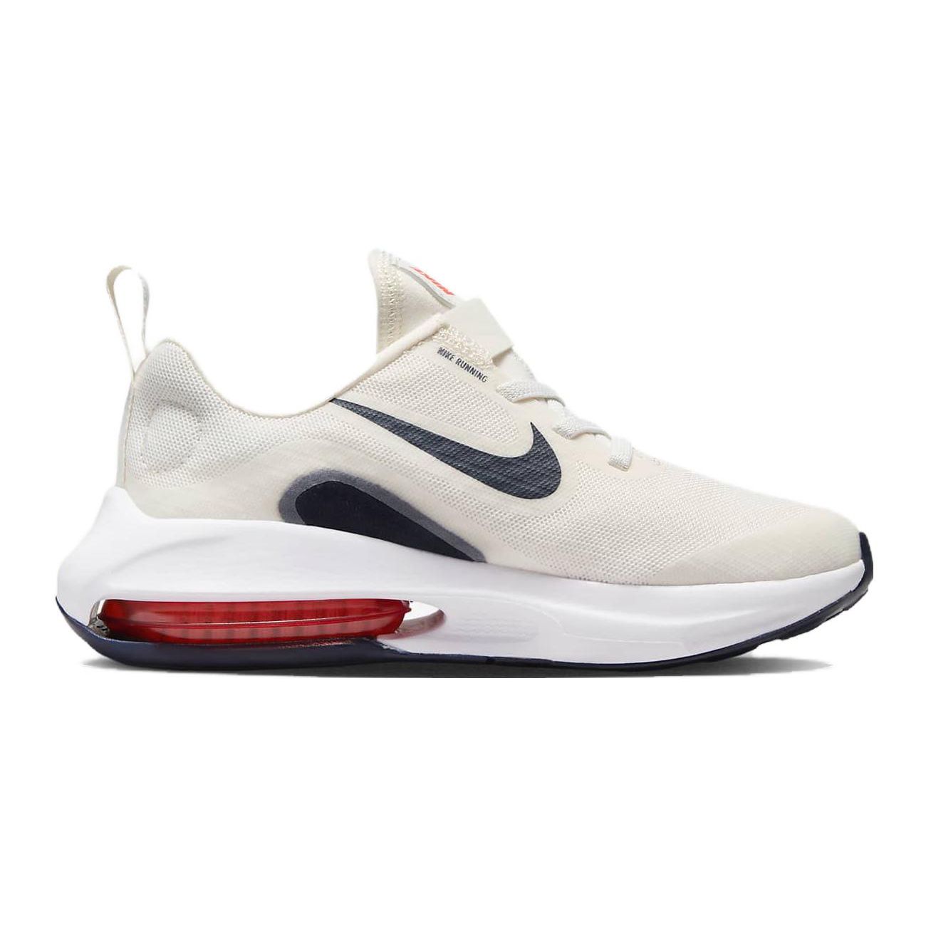 Детские кроссовки Nike Air Zoom Arcadia 2 PS Phantom Dark Obsidian белые ярко-малиновые — фото 2