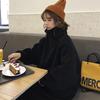 Women's Korean-Style Oversized Lamb Wool Zipper Hoodie