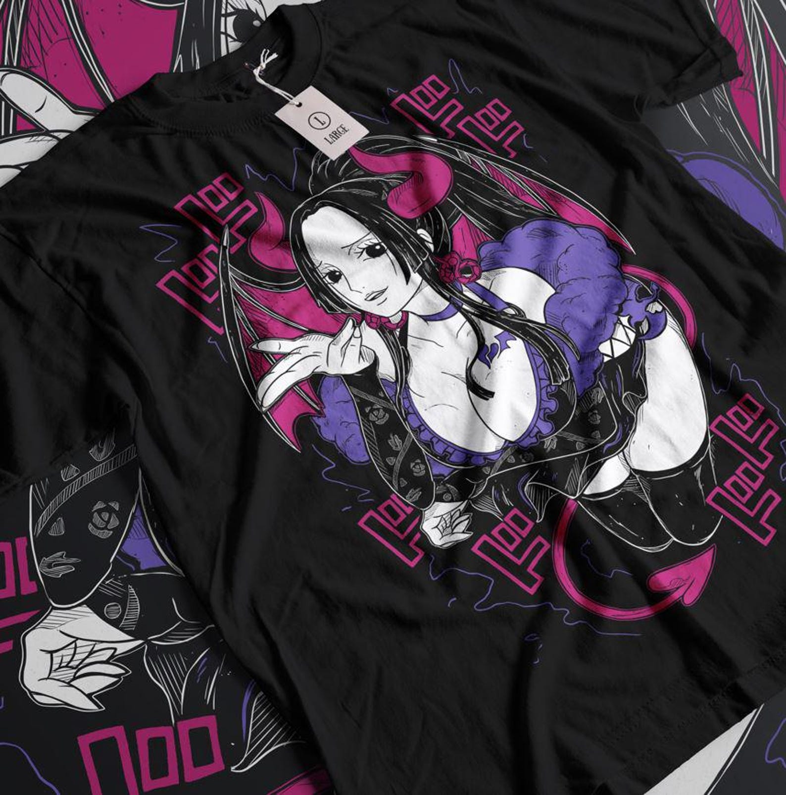 Halloween Anime Shirt | 90s Anime Manga Girl T shirt | Japanese Horror | Anime Aesthetic | Grunge Clothing | Harajuku Streetwear Shirt M