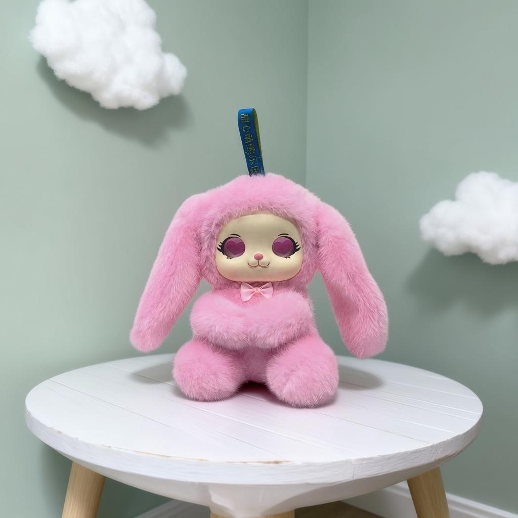 Enamel Doll Keychain - Cute Plush Pendant Gift & Ornament