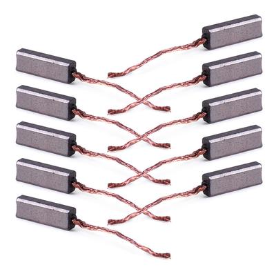 10 adet 4.5*6.5*20mm Karbon Fırçalar Tel Jeneratör Jenerik Elektrik Motor Fırçası