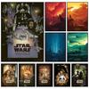 Star Wars Canvas Decorative Painting  Movie Art Mural Retro Poster Modern Home Wall Decoration Gift and Printing Aesthetic