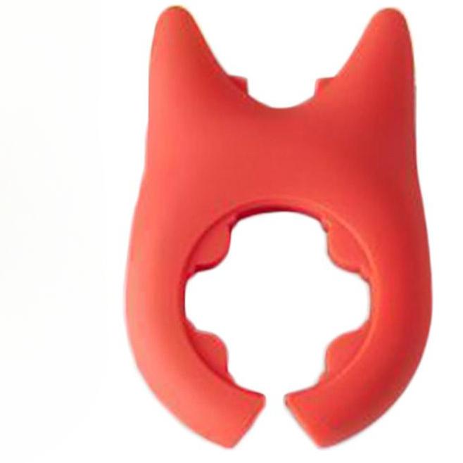 

Многофункциональный кухонный держатель для лопатки, силиконовый зажим для кастрюли с защитой от перелива, анти-обжигающий держатель для ложки, кухонные гаджеты для приготовления пищи красный