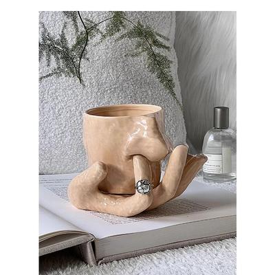 Tasse Kaffeetasse Kreative Persönlichkeit Lustig Nasebohren Keramiktasse Heimdekoration Freunde Ärgern Geburtstagsgeschenk Hochzeitsgeschenk