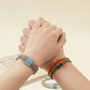 Adjustable Design Five-Color Cord Bracelet Fortunate Ornaments Amulet Woven Lucky Wrist Rope Cultural Significance Exquisite