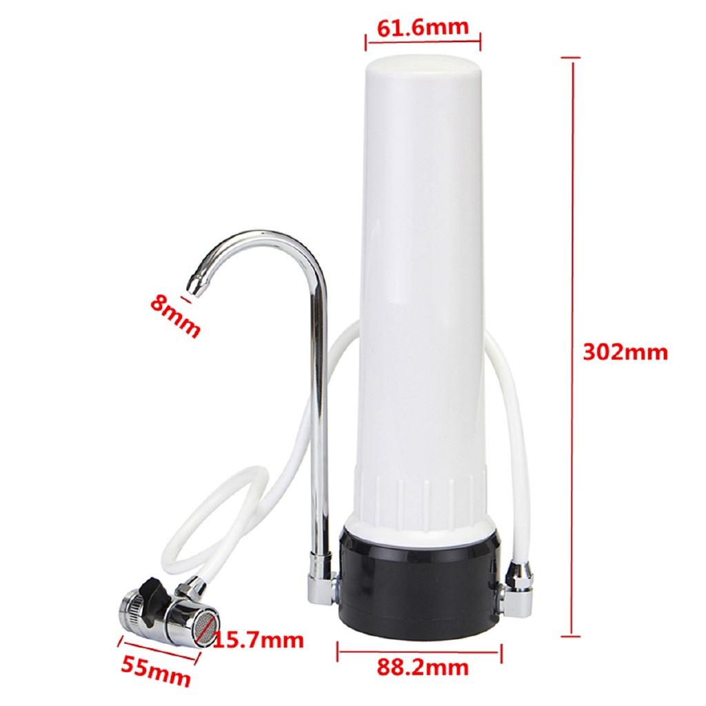 Water Purifier Single Filter Home Kitchen Faucet Stage Water Purifier Ceramic Combined Carbon Water Treatment