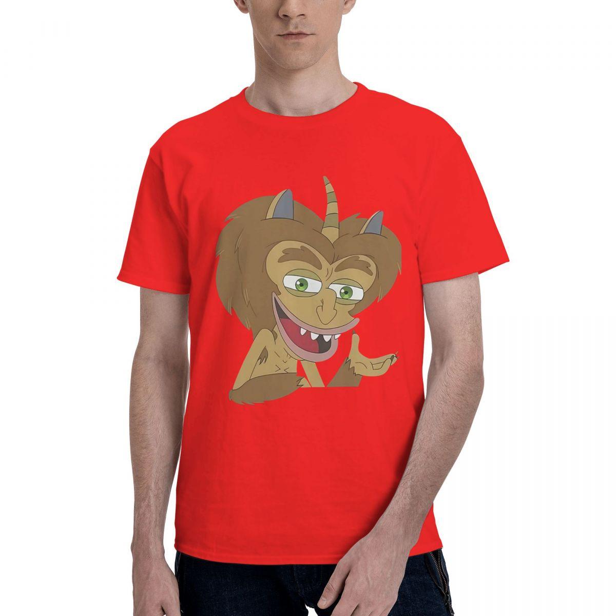 Maury The Hormone Monster Big Mouth Graphic Tee 100 Cotton Casual Breathable Confortable Anime Mens TShirts T Shirt Men S