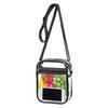 Simple Transparent Pvc Crossbody Bag Clear Waterproof Shoulder Bag Travel Cosmetic Bags Toiletries Storage Bags