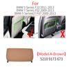 Für BMW F10 F10 F06 F07 F02 Auto-Rücksitzlehnen-Panel Leder-Rückenlehnen-Aufbewahrungstaschen-Abdeckung Zubehör für BMW 5 6 7 Serie 520 630 740