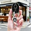 For Mercedes Benz A B C E Class GLS GLA GLK GLC CLS CLA W204 W205 W212 W463 W176 TPU 2 3 Buttons Car Key Case Cover Fob