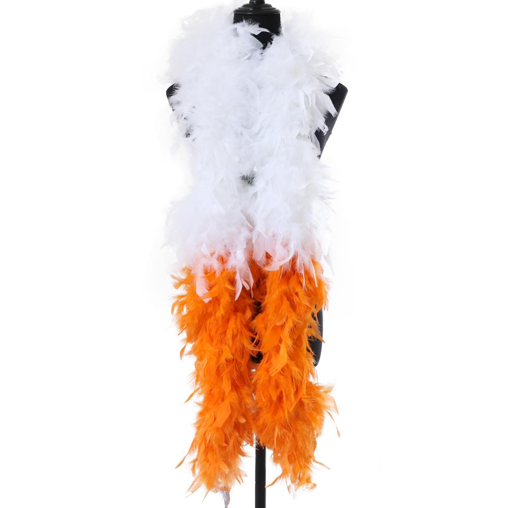 DIY 90Gram High Quality Fluffy Turkey Feathers Boa for Shawl Red Pink Plumes Ribbon Wedding Dress Decoration Crafts Feathers 2 Yards